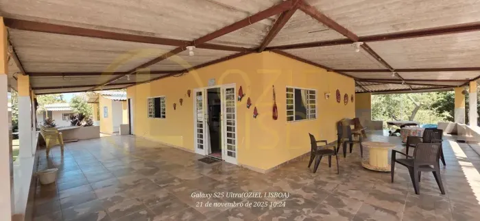 CHÁCARA 100% MOBILIADA COM 13"500m² DE PORTEIRA FECHADA CASA SEDE CORUMBÁ 4 BR-060 À 55KM