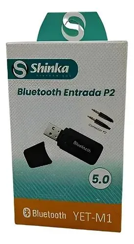 Adaptador Bluetooth Entrada P2/Usb Shinka - Som