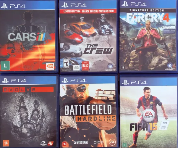 Jogos PS4
