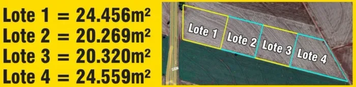 Oportunidade Floresta-Pr ,de 1 alqueire e 20.000m2, 1 com frente para rodovia