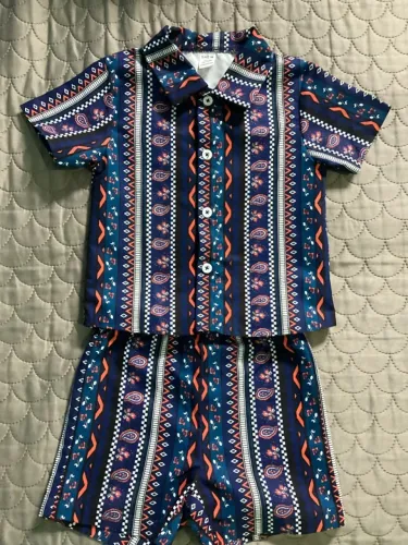 Roupa Mauricinho Menino Desapego Shein TAM 2