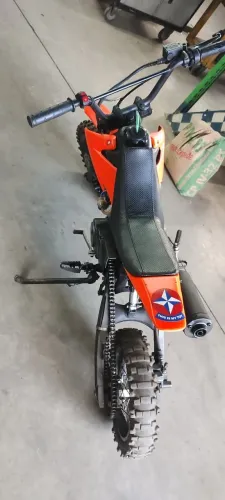 ? Mini Moto Cross Automática 50cc - Só montar e andar!