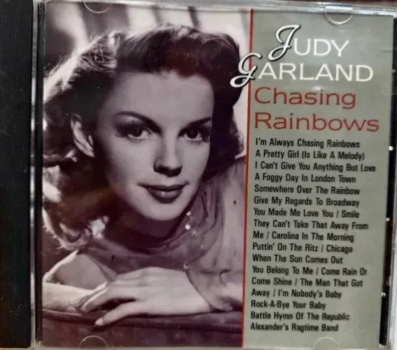 Cd de 1989 da Judy Garland - Chasing Rinbows - Movie Play 
