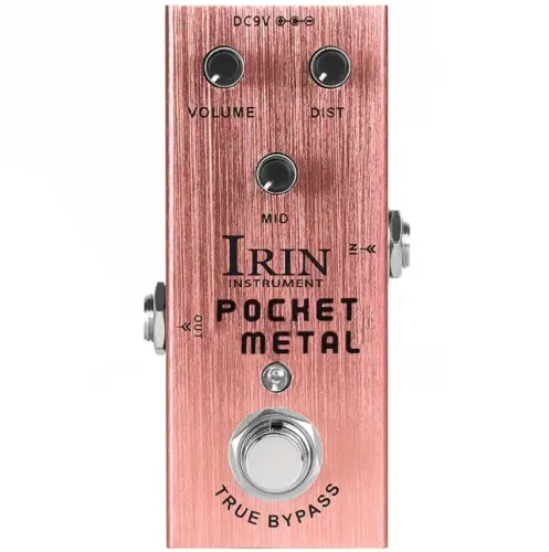 Pedal Rohs Guitarra Baixo Pochet Metal Drive Distorção