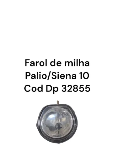 Farol De Milha Palio/siena 10 Cod Dp 32855