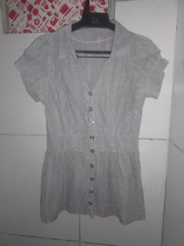 Camisa listras Girrazol Feminino M