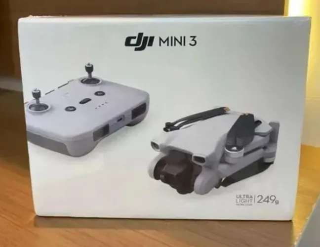Drone DJI Mini 3 - Drone profissional NOVO e LACRADO para seus trabalhos  PROMOÇÃO 