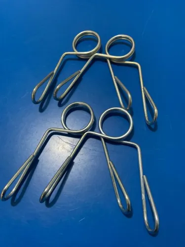 4 presilhas para prender peso na barra de academia musculação