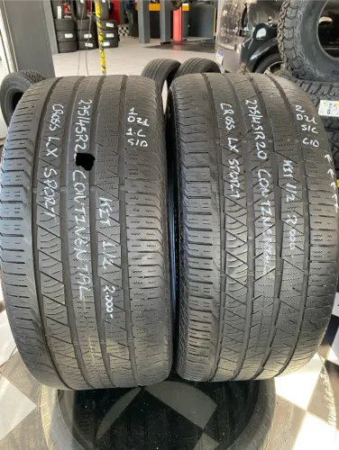 Kit 02 Pneu 275/45r20 Continental Crosscontact Lx Sport 110v