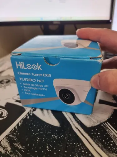 Câmera Dome Infravermelho Hilook THC-T110-P Híbrida 720p HD Lente 2,8mm