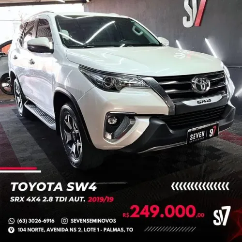 TOYOTA HILUX SW4 SRX 4X4 2.8 TB 4P DIESEL 2019