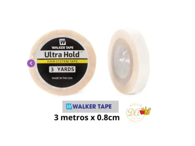 fita ultra hold fita adesiva walker tape dupla face para protese capilar Mega Hair