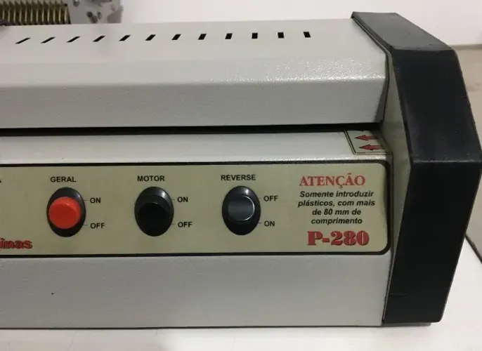 Plastificadora Bivolt A4 - leia a legenda