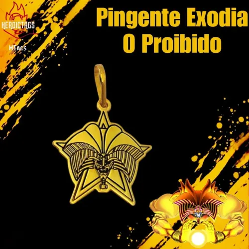 Pingente Exodia O Proibido | Yu-Gi-Oh!