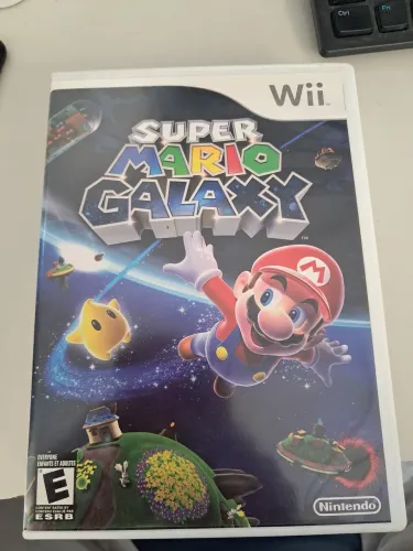 Jogo super mario galax 1 e 2