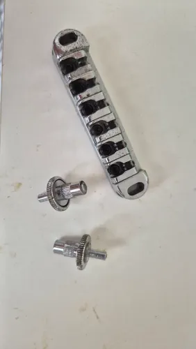 Ponte para guitarra - Chrome