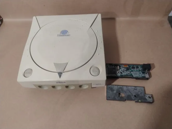 CARCAÇA PARA SEGA DREAMCAST LOGO AZUL
