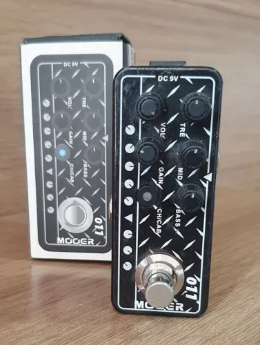 PEDAL MOOER CALI-DUAL 011 PREAMP SIMULADOR DO MESA BOGGIE