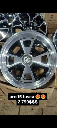 roda 15 fusca 5x130