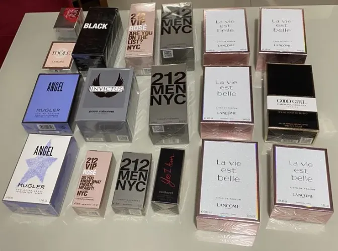 Diversas Marcas e Fragrâncias