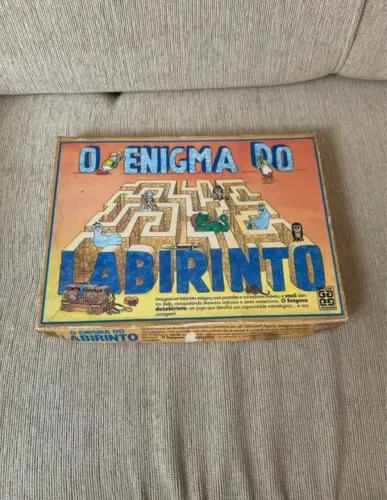 jogo - o enigma do tabuleiro - raridade (novembro de 1988)