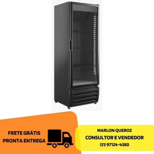 Freezer Vertical Porta de Vidro com Iluminação Braslar