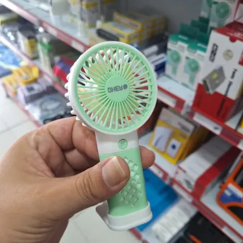 Mini Ventilador Recarregável 3 Velocidades
