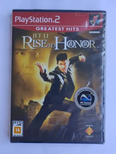 Jet Li Rise to Honor PS2 novo