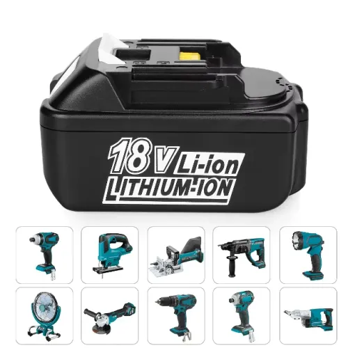Bateria de Lithium 18V 4 Amp Magnitt e Carregador - Compativel Makita