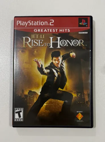 Jogo Jet Li Rise To Honor Para PS2