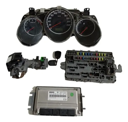 Kit Code Injeção Honda Fit 1.4 8 Bobinas Gasolina 2008