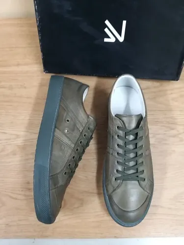 Tênis casual Ricardo Almeida verde musgo número 44 original ( novo )