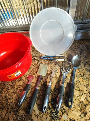 Conjunto com 12 itens para cozinha