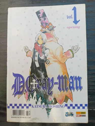 Mangá D.Gray-Man Vol. 1 (Português) 2009