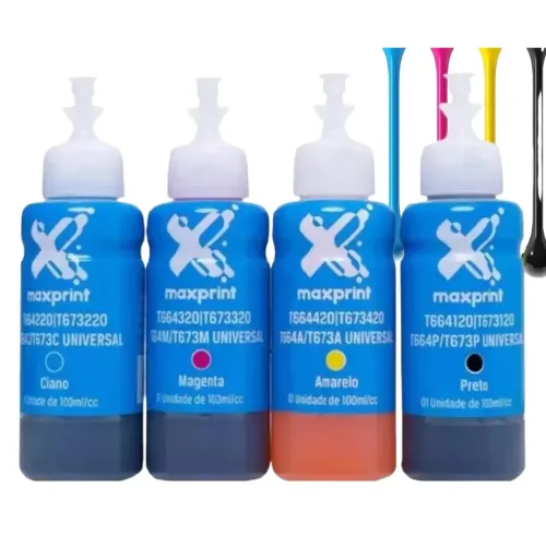 Kit Tinta para Impressora Epson 664 - Maxprint Original em São Luís ma