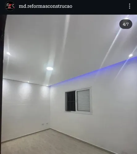 Forro de Drywall -  Sanca (aberta/fechada )- Forro Liso e Forro decorado