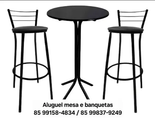 Aluguel de Mesas e Banquetas bistro