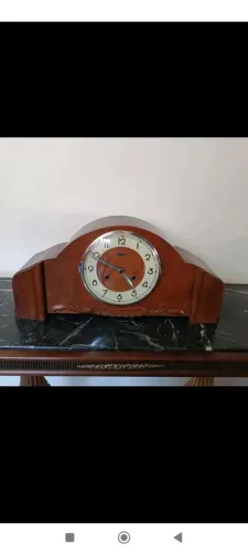 RELÓGIO DE MESA ANTIGO ALEMÃO SCHATTAN