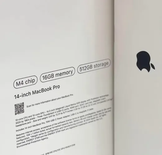 MacBook Pro M4 14inch  16GB - 512GB SSD (Promoção)