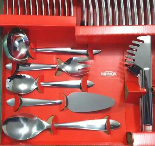 Faqueiro 90 peças brinox 