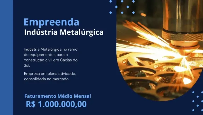Vendo Empresa Metalúrgica Equipamentos Construção Civil