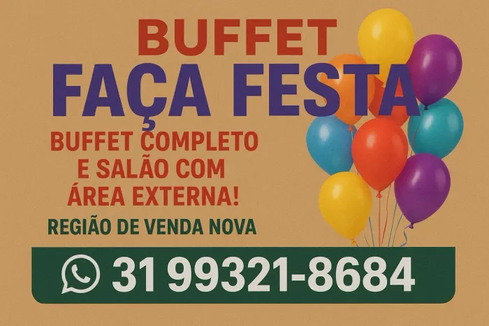 Buffet em Venda Nova