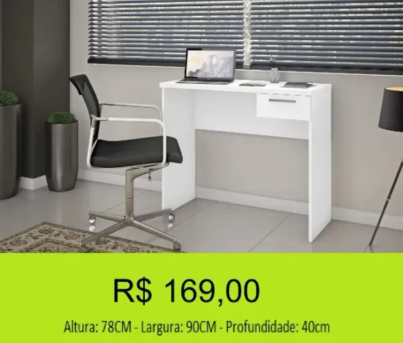 Escrivaninha de qualidade com Design minimalista
