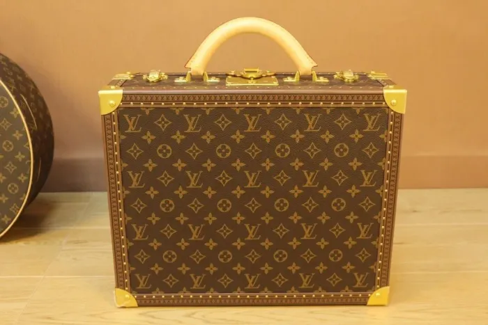 Maleta porta joias relógio louis vuitton