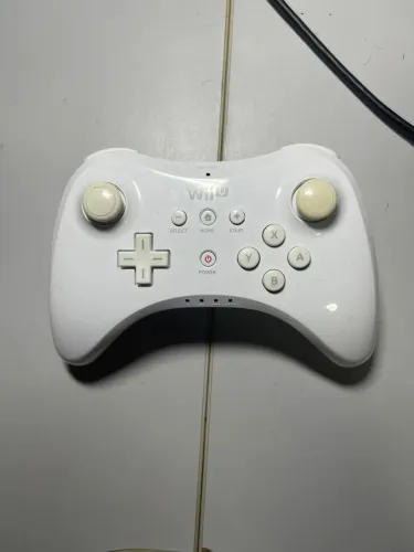 Controle Wii U Pro Branco Original