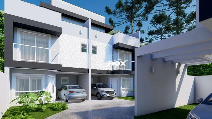 Sobrado em condominio com 3 quartos à venda, 120 m² - Uberaba, Curitiba/PR