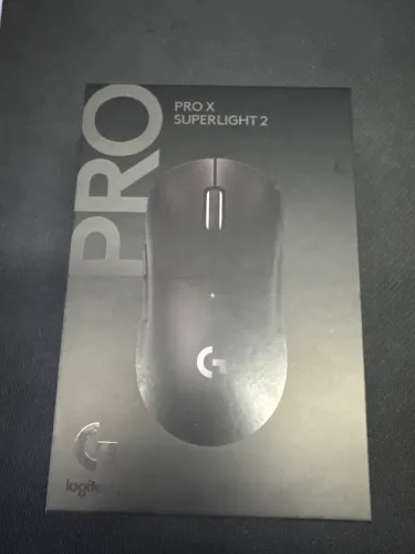 Mouse Gamer Logitech G Pro X Superlight 2, 32000DPI, 5 Botoes, Wireless, Preto, 910-006629