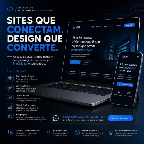 Sites e Landing Pages que convertem