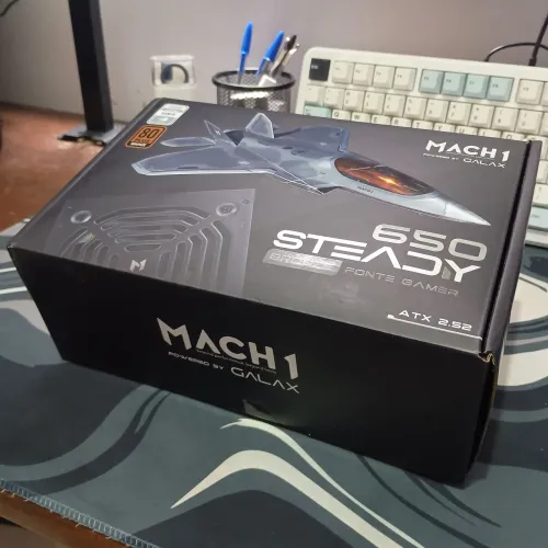 [NOVA] FONTE 650W 80 PLUS ATX 2.52 MACH1 GALAX