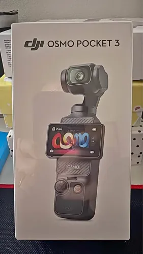 Câmera da DJI, a Osmo Pocket 3.   Nova, lacrada. 